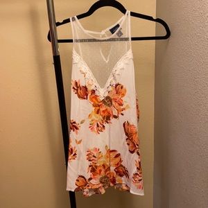 Gorgeous lace neck top